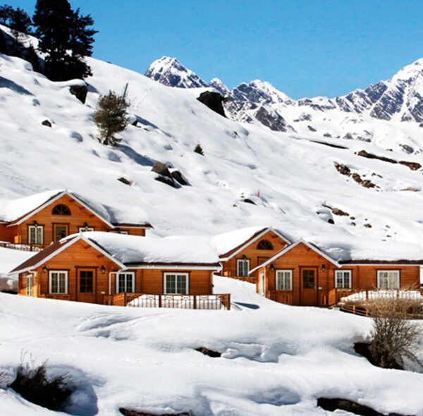 Auli in Winter 2023 Uttarakhand