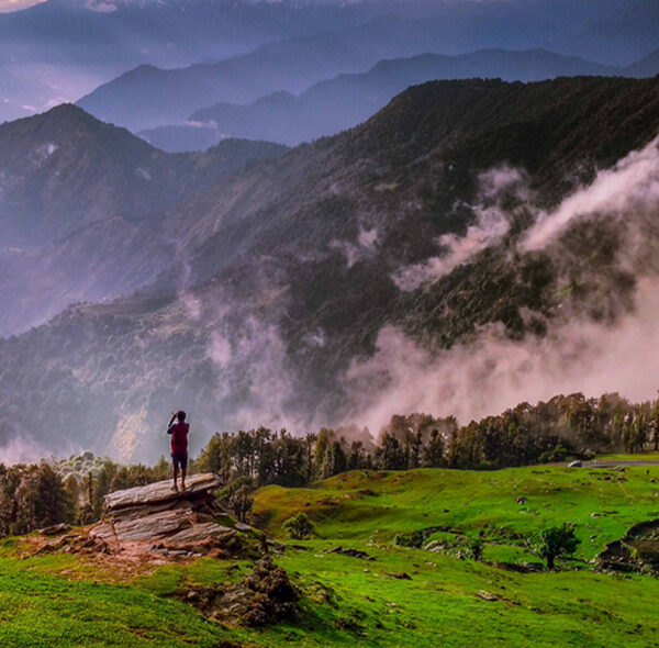 Chopta Mountain View Uttarakhand India Gujarat Ahmedabad Paryatan Adventures India