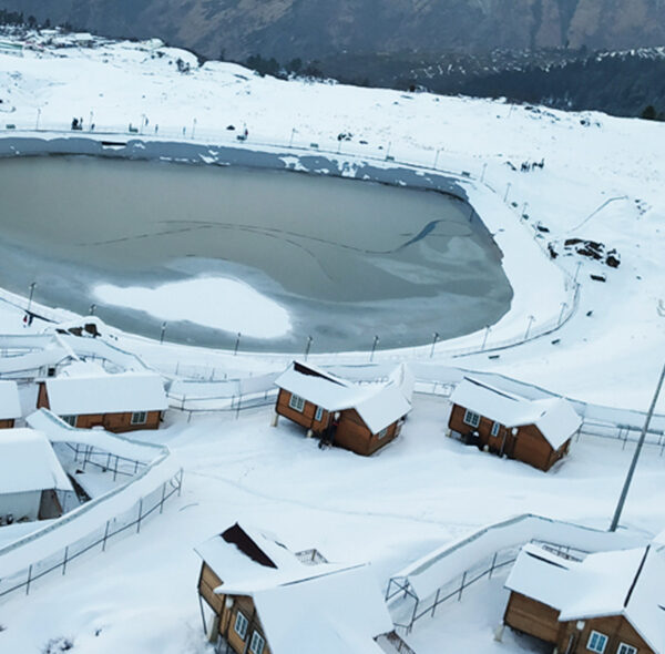 Auli In Winter Uttarakhand